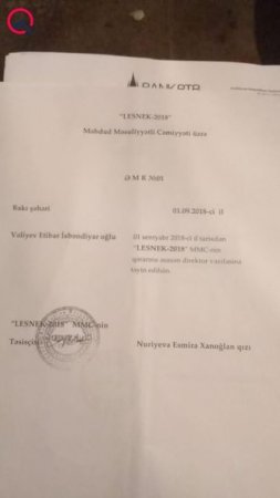 Bakıda yazıb-oxumağı bilməyən qadının adına milyonluq şirkət açdılar - FOTO Bakıda yazıb-oxumağı bilməyən qadının adına milyonluq şirkət açdılar - FOTO