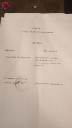 Bakıda yazıb-oxumağı bilməyən qadının adına milyonluq şirkət açdılar - FOTO Bakıda yazıb-oxumağı bilməyən qadının adına milyonluq şirkət açdılar - FOTO