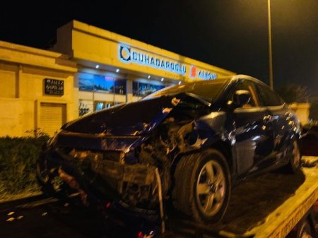 Nərimanov rayonunda 3 avtomobil toqquşub, 1 nəfər xəsarət alıb - FOTO/VİDEO