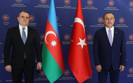 Çavuşoğlu Ceyhun Bayramovla danışdı